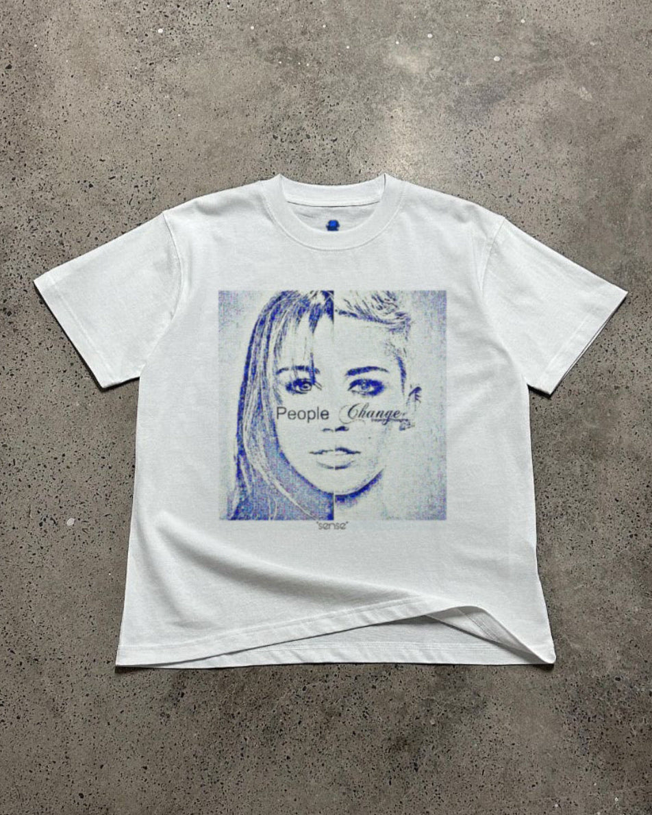 changes shirt